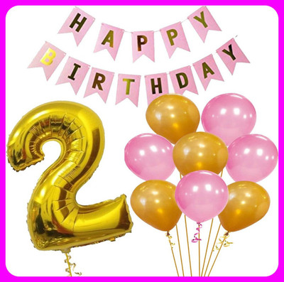 Acril Birthay Decorations Combo set(Set of 22)