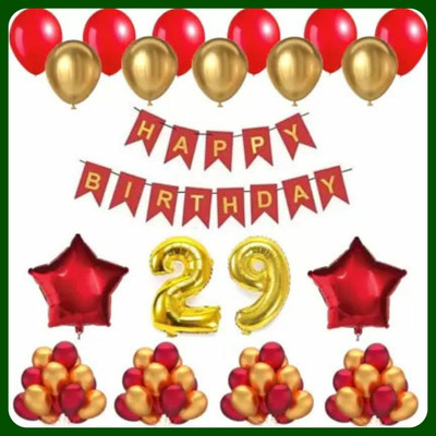 Acril Birthday Party Decoration Combo Kit