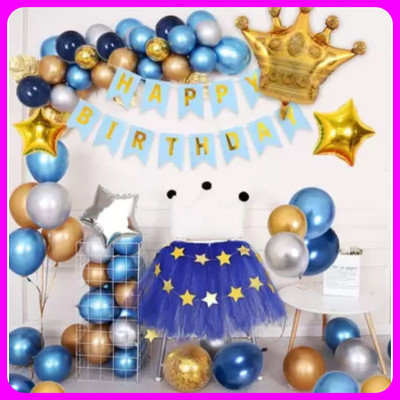 Acril Birthay Decorations Combo set