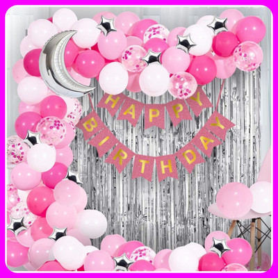 Acril Birthay Decorations Combo set