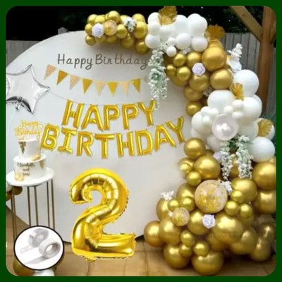 Acril Birthday Party Decoration Combo Set For Celebration