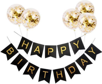 BBG BBG_Happy Birthday Banner Combo (Set of 6)(Set of 6)