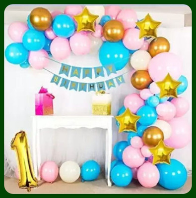 Acril Birthday Party Decoration Combo Set For Celebration