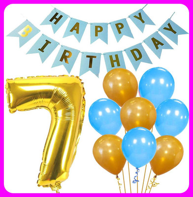 Acril Birthay Decorations Combo set