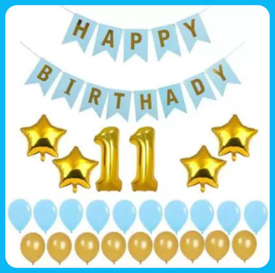 Acril Birthaday Celebration Decoration Combo