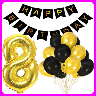 Acril Birthay Decorations Combo set