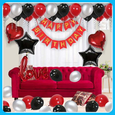Acril Birthaday Celebration Decoration Combo