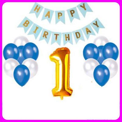 Acril Birthay Decorations Combo set(Set of 32)