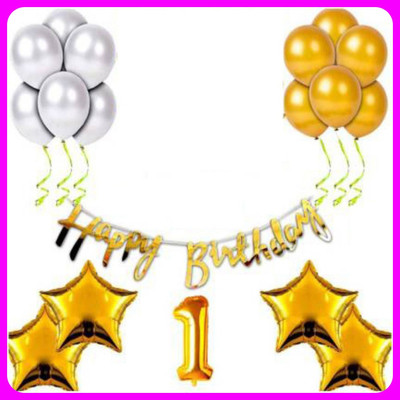Acril Birthay Decorations Combo set