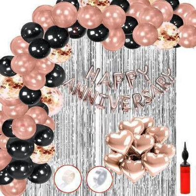 ARV 63 Pc Happy Anniversary Decoration Kit