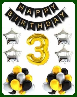 Acril Birthday Party Decoration Combo Kit