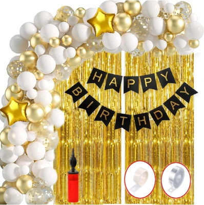 BBG BBG_FK_HBD BLACK BANNER GOLDEN STAR PACK OF 61aa(Set of 61)