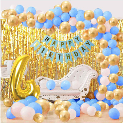 Decor Mart Birthay Combo Decorations 646(Set of 104)