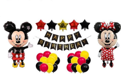 Anayatech new Happy birthdaymickey combo (PACK OF 50)(Set of 50)
