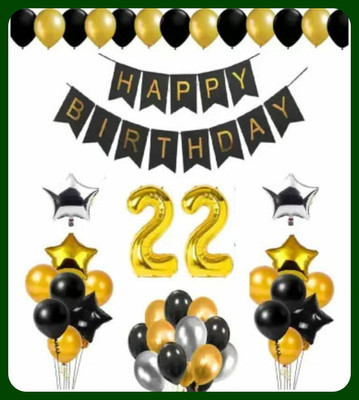 Acril Birthday Party Decoration Combo Set For Celebration