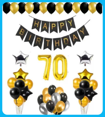 Acril Birthaday Celebration Decoration Combo