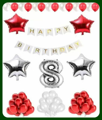 Acril Birthday Party Decoration Combo Set For Celebration