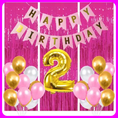 Acril Birthay Decorations Combo set