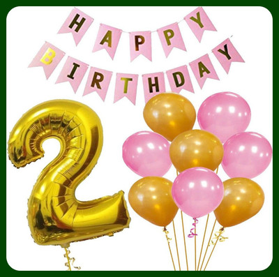 Acril Birthday Party Decoration Combo Set For Celebration(Set of 22)