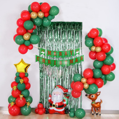 SHOPTIONS Merry christmas combo deer-pack of 75 pc(Set of 75)