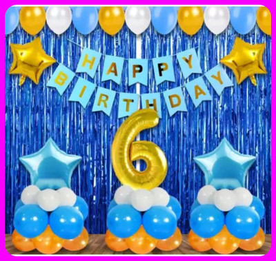 Acril Birthay Decorations Combo set