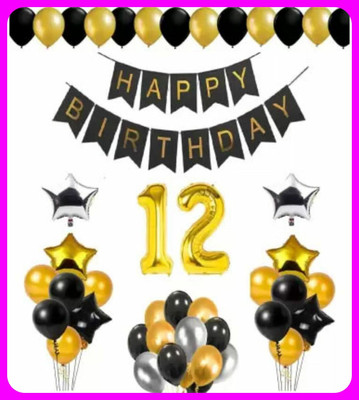 Acril Birthay Decorations Combo set
