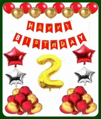 Acril Birthday Party Decoration Combo Set For Celebration