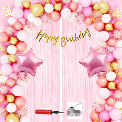festobox Pink ,Gold & white Theme(Set of 64)