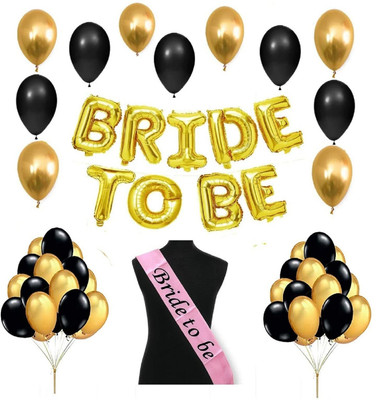 SKYWINS Bridal Shower Bachelorette Decorations Set Bride to Be Kit(Set of 40)