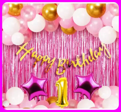 Acril Birthay Decorations Combo set