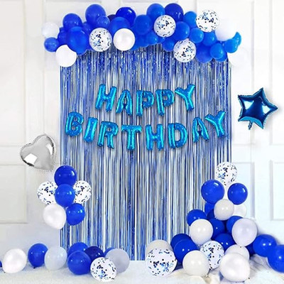 Rainy Decor Presents Happy Birthday Decoration Combo / Kit / Pack / Set(Set of 51)