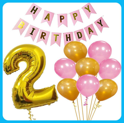 Acril Birthaday Celebration Decoration Combo