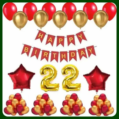 Acril Birthday Party Decoration Combo Set For Celebration