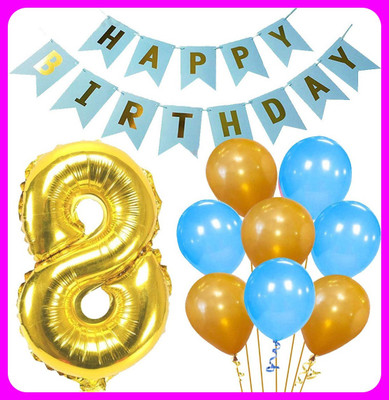 Acril Birthay Decorations Combo set(Set of 22)
