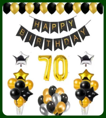 Acril Birthday Party Decoration Combo Set For Celebration