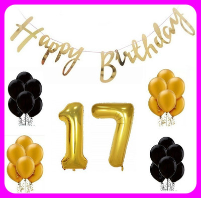 Acril Birthay Decorations Combo set(Set of 53)