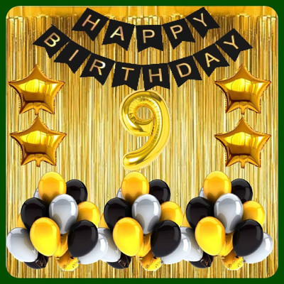 Acril Birthday Party Decoration Combo Kit