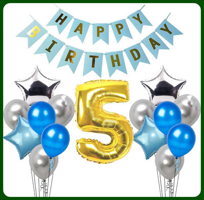 Acril Birthday Party Decoration Combo Kit