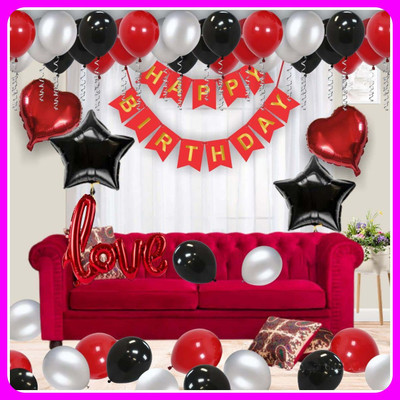 Acril Birthay Decorations Combo set