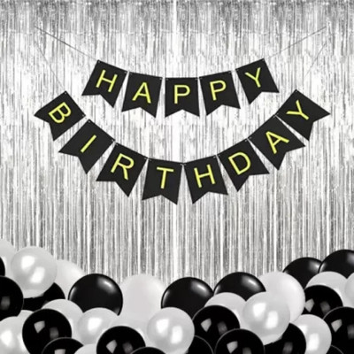 Prihit Happy Birthday Decoration Combo - 33 Pcs(Set of 33)