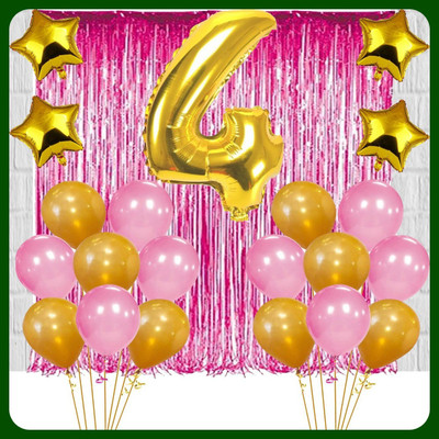 Acril Birthday Party Decoration Combo Kit