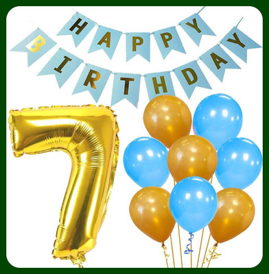 Acril Birthday Party Decoration Combo Set For Celebration(Set of 22)