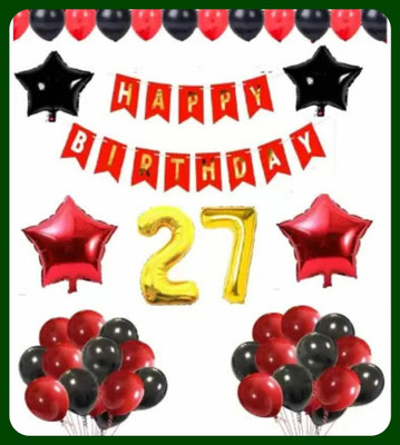 Acril Birthday Party Decoration Combo Set For Celebration