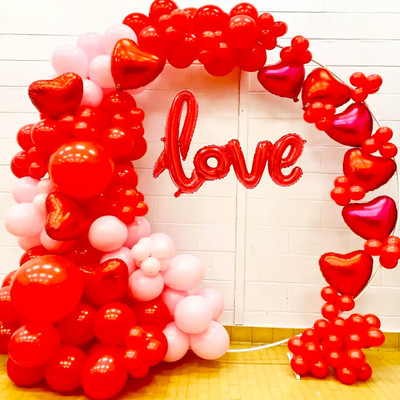 festobox Romantic Room Decoration combo Set(Set of 62)