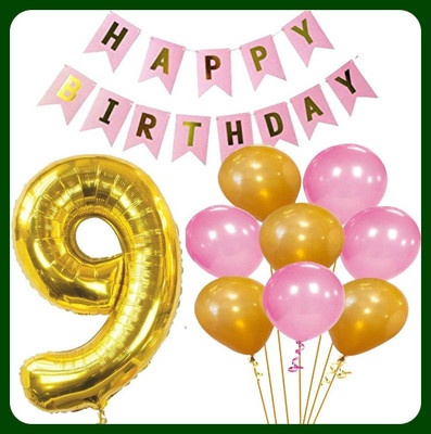 Acril Birthday Party Decoration Combo Set For Celebration(Set of 22)