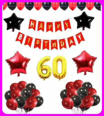 Acril Birthay Decorations Combo set