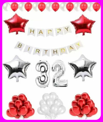 Acril Birthay Decorations Combo set