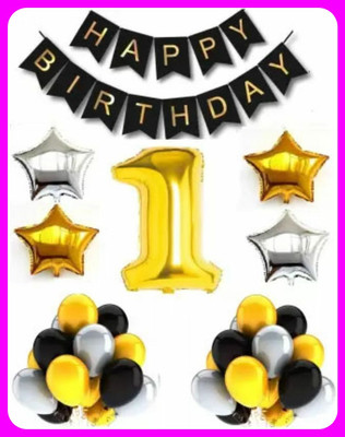 Acril Birthay Decorations Combo set