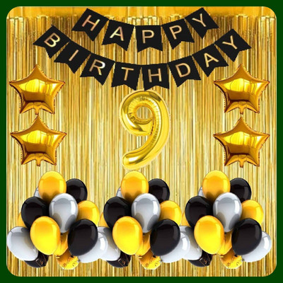 Acril Birthday Party combo kit(Set of 108)