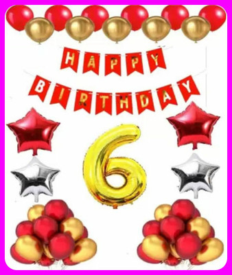 Acril Birthay Decorations Combo set